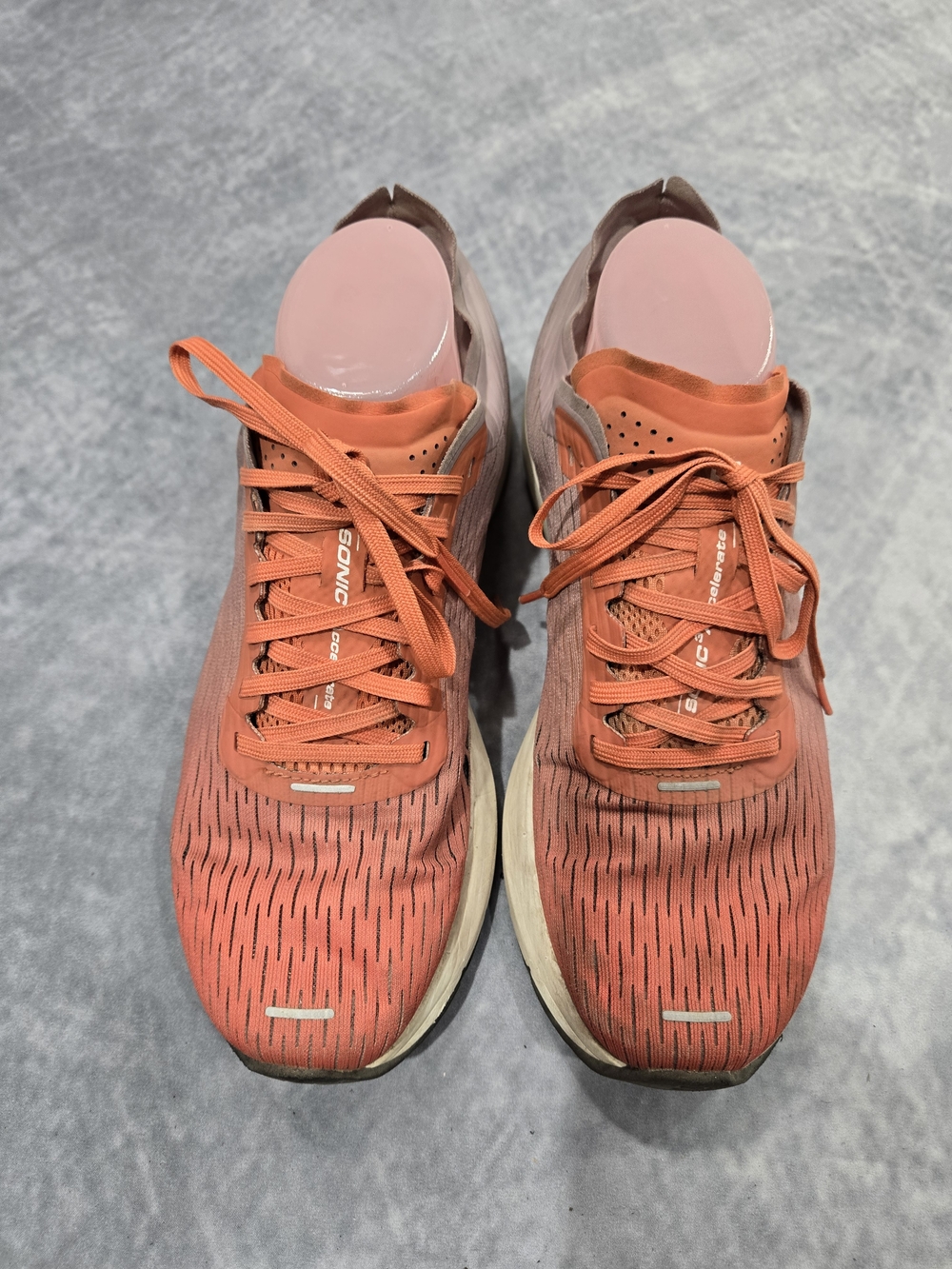 Salomon Women's Coral Orange Athletic Running Shoes